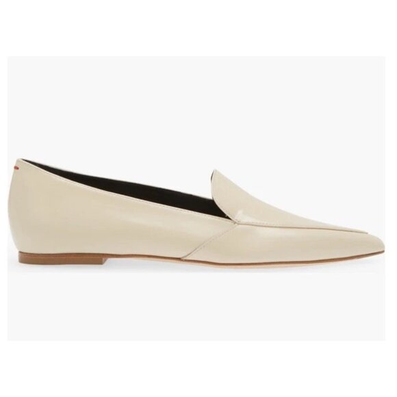 Aeyde Martha Pointed Toe Flats in Creamy  Size EU 36 / US 6 - Picture 3 of 13